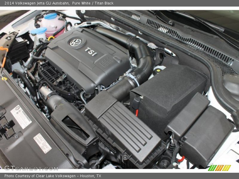 Pure White / Titan Black 2014 Volkswagen Jetta GLI Autobahn