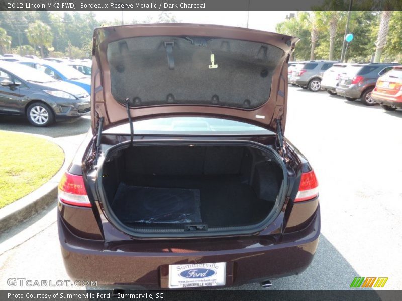 Bordeaux Reserve Metallic / Dark Charcoal 2012 Lincoln MKZ FWD