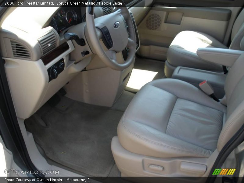 Spruce Green Metallic / Pebble Beige 2006 Ford Freestar Limited