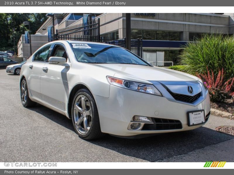 White Diamond Pearl / Ebony 2010 Acura TL 3.7 SH-AWD Technology