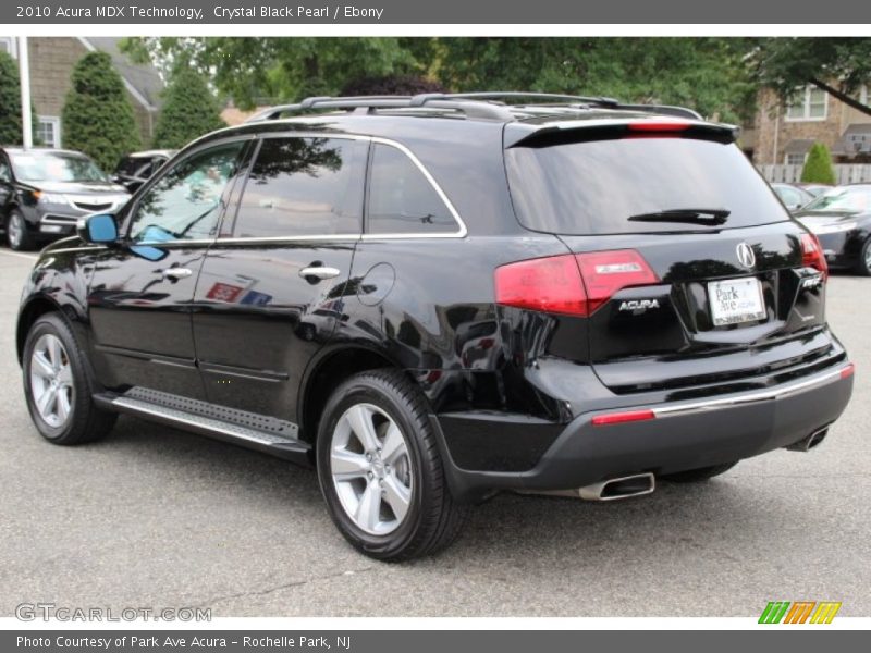 Crystal Black Pearl / Ebony 2010 Acura MDX Technology