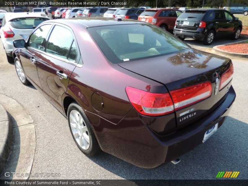Bordeaux Reserve Metallic / Dark Charcoal 2012 Lincoln MKZ FWD