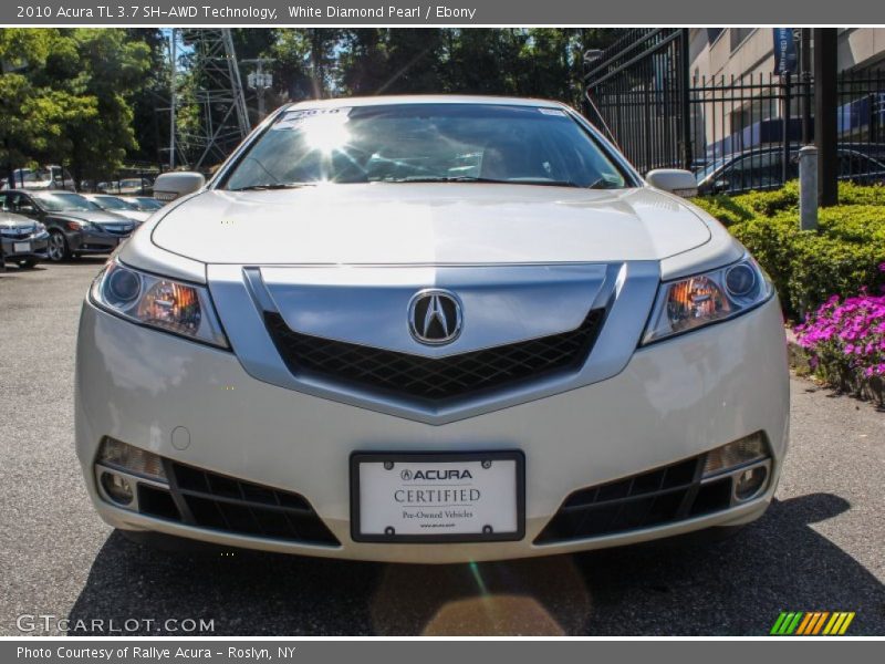 White Diamond Pearl / Ebony 2010 Acura TL 3.7 SH-AWD Technology