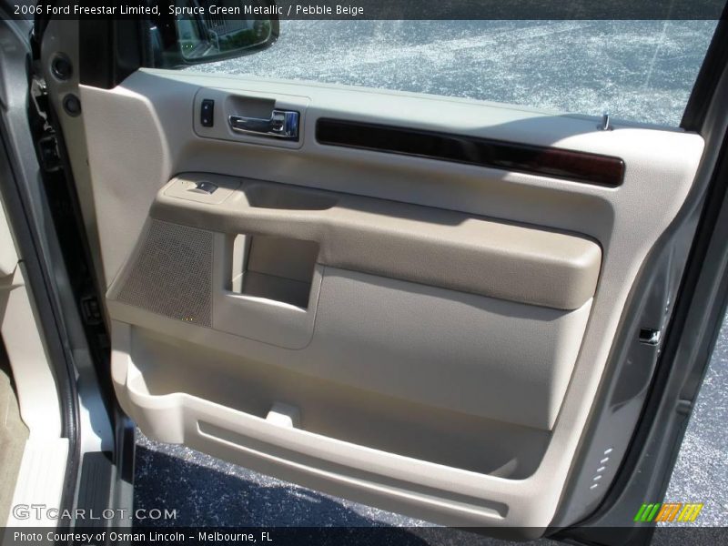Spruce Green Metallic / Pebble Beige 2006 Ford Freestar Limited