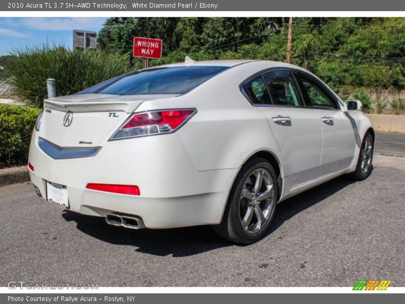 White Diamond Pearl / Ebony 2010 Acura TL 3.7 SH-AWD Technology