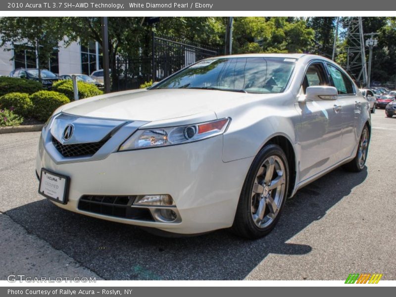 White Diamond Pearl / Ebony 2010 Acura TL 3.7 SH-AWD Technology