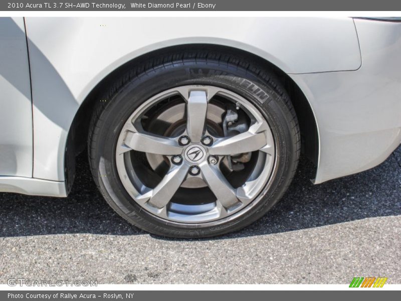 White Diamond Pearl / Ebony 2010 Acura TL 3.7 SH-AWD Technology