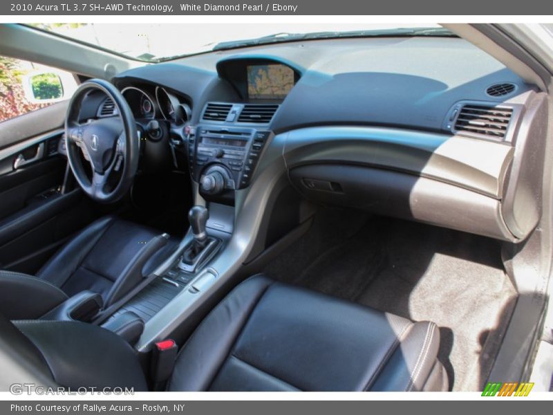 White Diamond Pearl / Ebony 2010 Acura TL 3.7 SH-AWD Technology