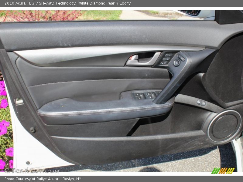 White Diamond Pearl / Ebony 2010 Acura TL 3.7 SH-AWD Technology