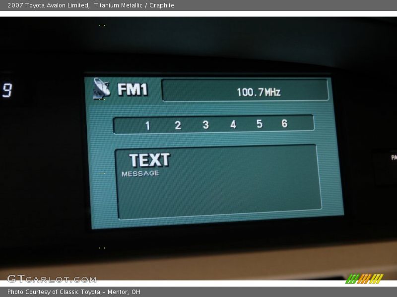 Titanium Metallic / Graphite 2007 Toyota Avalon Limited