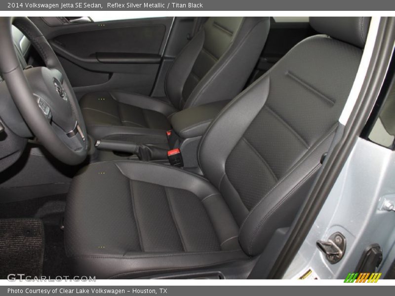 Reflex Silver Metallic / Titan Black 2014 Volkswagen Jetta SE Sedan