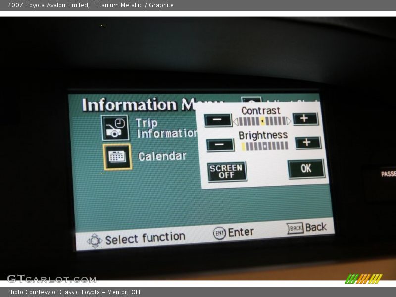 Titanium Metallic / Graphite 2007 Toyota Avalon Limited