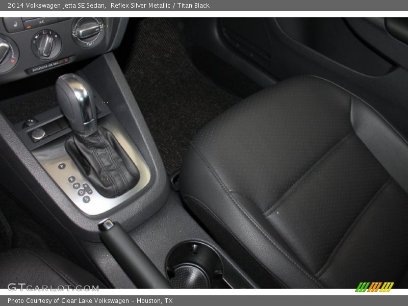 Reflex Silver Metallic / Titan Black 2014 Volkswagen Jetta SE Sedan