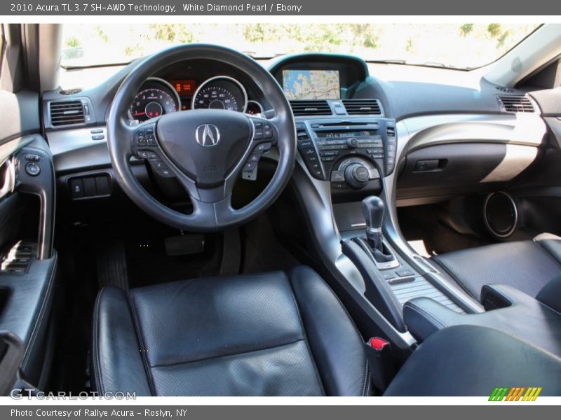 White Diamond Pearl / Ebony 2010 Acura TL 3.7 SH-AWD Technology