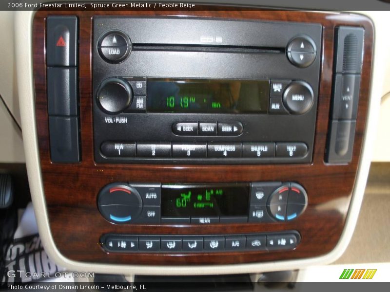Spruce Green Metallic / Pebble Beige 2006 Ford Freestar Limited