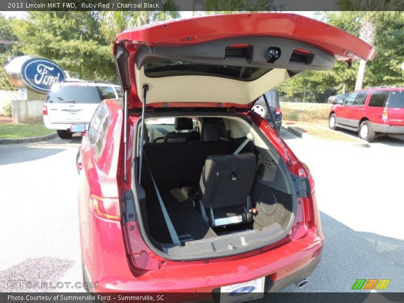 Ruby Red / Charcoal Black 2013 Lincoln MKT FWD