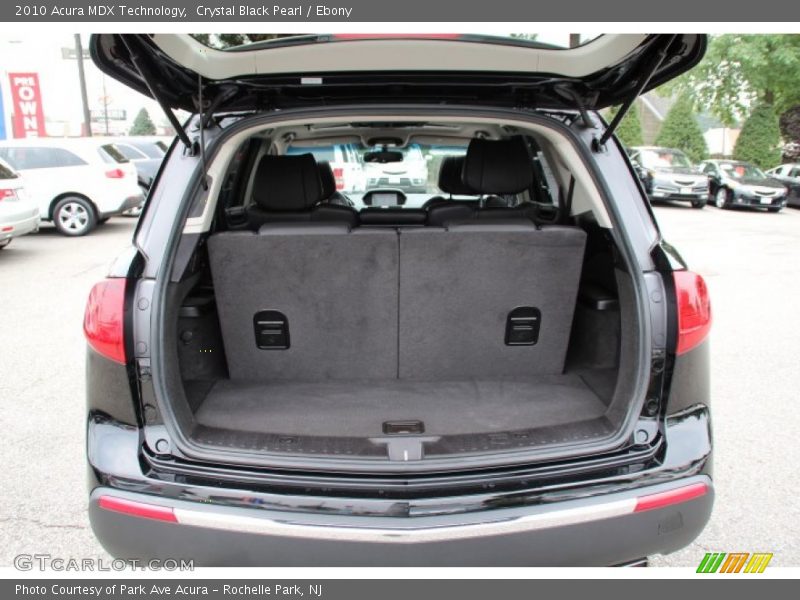 Crystal Black Pearl / Ebony 2010 Acura MDX Technology