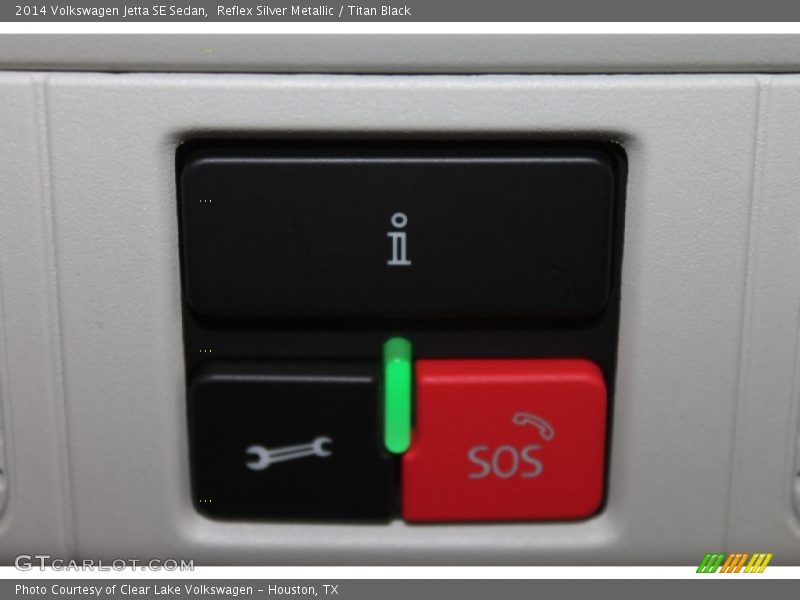 Reflex Silver Metallic / Titan Black 2014 Volkswagen Jetta SE Sedan