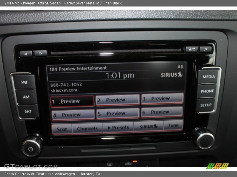 Reflex Silver Metallic / Titan Black 2014 Volkswagen Jetta SE Sedan