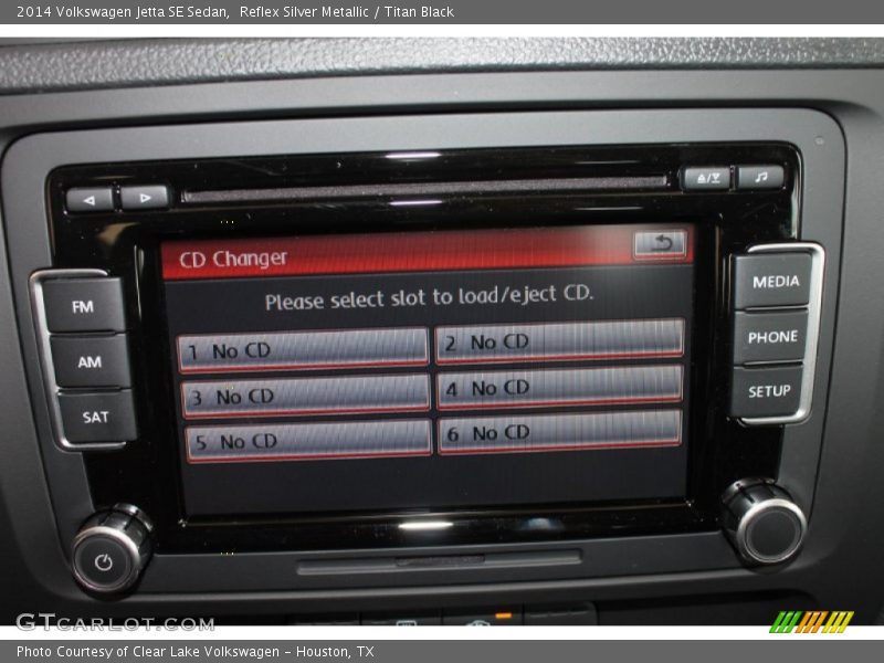 Reflex Silver Metallic / Titan Black 2014 Volkswagen Jetta SE Sedan