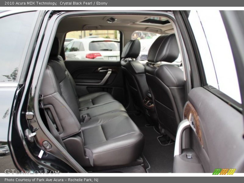 Crystal Black Pearl / Ebony 2010 Acura MDX Technology