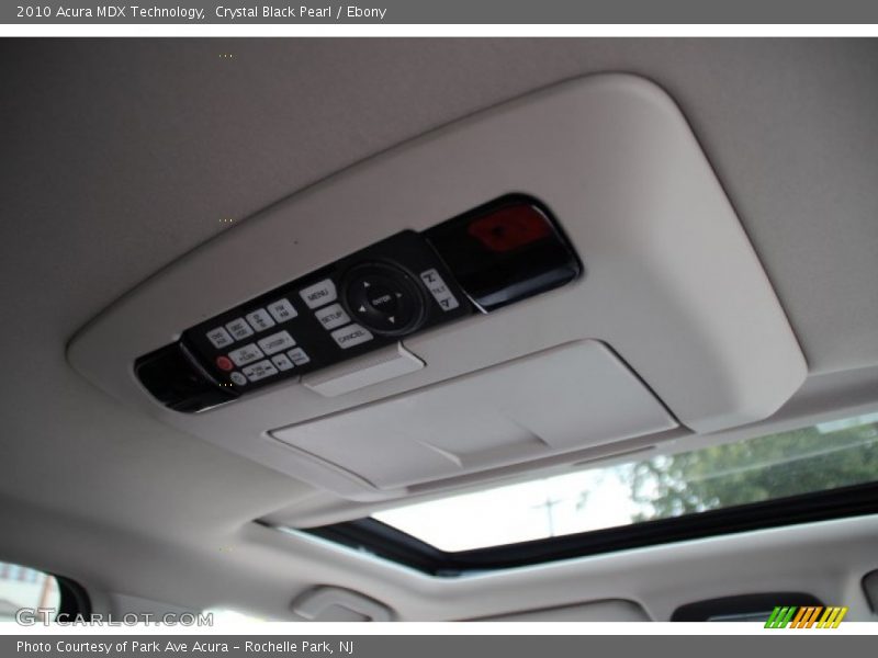 Crystal Black Pearl / Ebony 2010 Acura MDX Technology