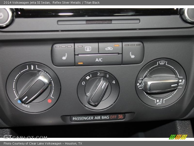 Reflex Silver Metallic / Titan Black 2014 Volkswagen Jetta SE Sedan