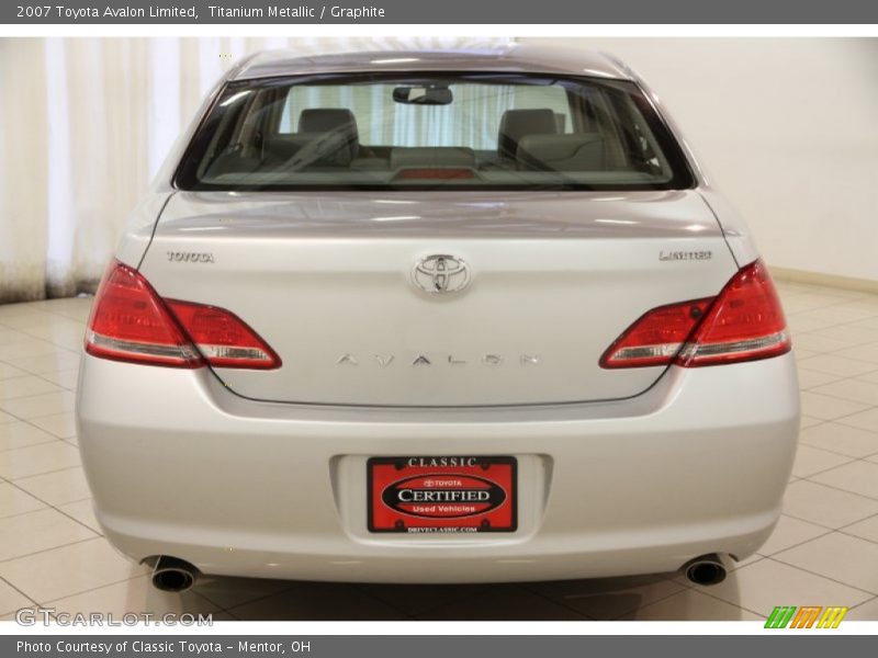 Titanium Metallic / Graphite 2007 Toyota Avalon Limited
