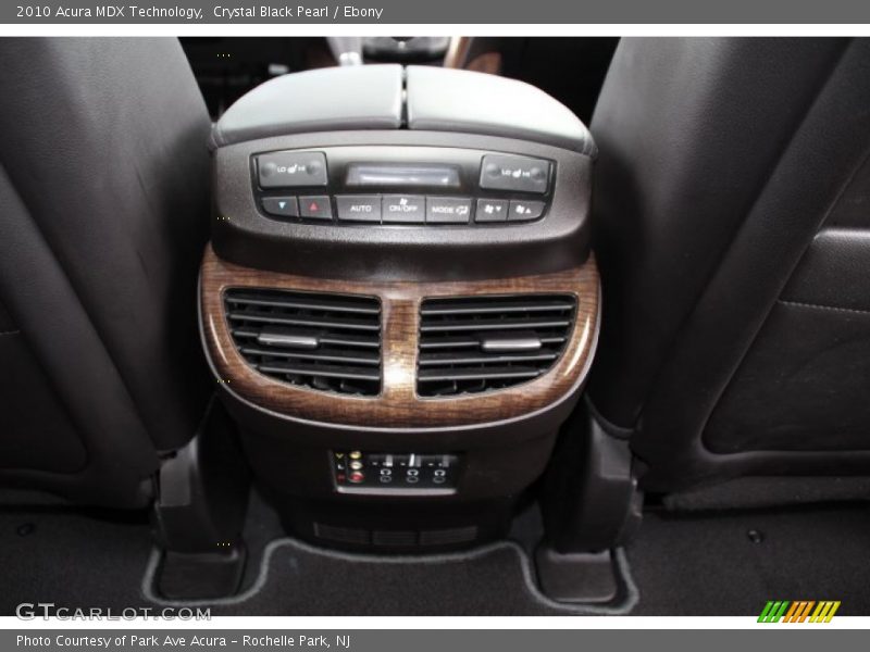 Crystal Black Pearl / Ebony 2010 Acura MDX Technology