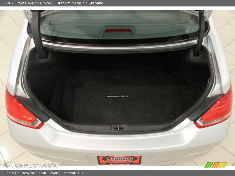 Titanium Metallic / Graphite 2007 Toyota Avalon Limited