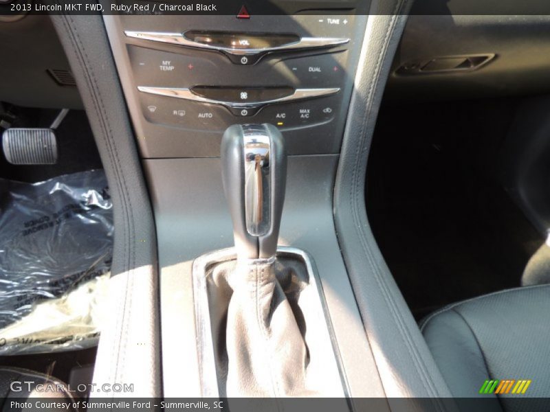 Ruby Red / Charcoal Black 2013 Lincoln MKT FWD
