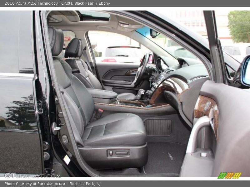 Crystal Black Pearl / Ebony 2010 Acura MDX Technology