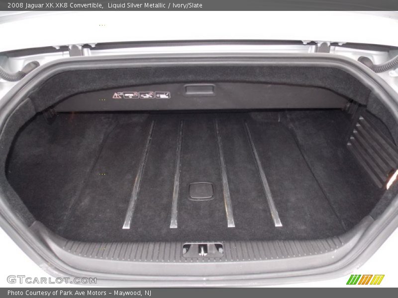 Liquid Silver Metallic / Ivory/Slate 2008 Jaguar XK XK8 Convertible
