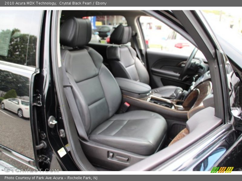 Crystal Black Pearl / Ebony 2010 Acura MDX Technology