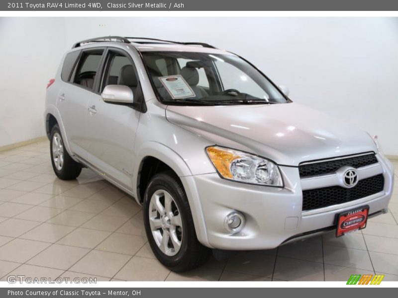Classic Silver Metallic / Ash 2011 Toyota RAV4 Limited 4WD