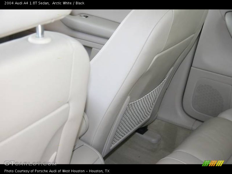 Arctic White / Black 2004 Audi A4 1.8T Sedan