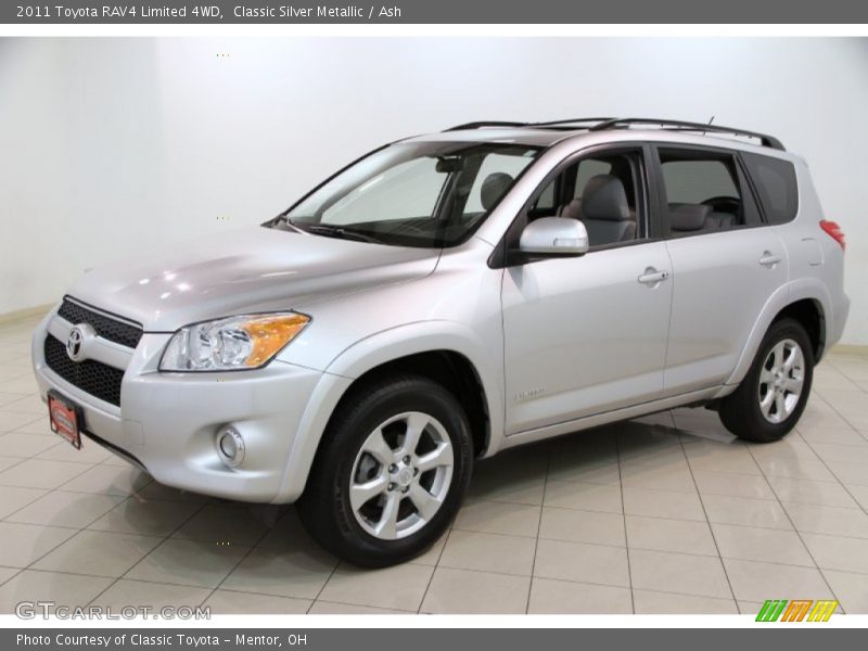 Classic Silver Metallic / Ash 2011 Toyota RAV4 Limited 4WD