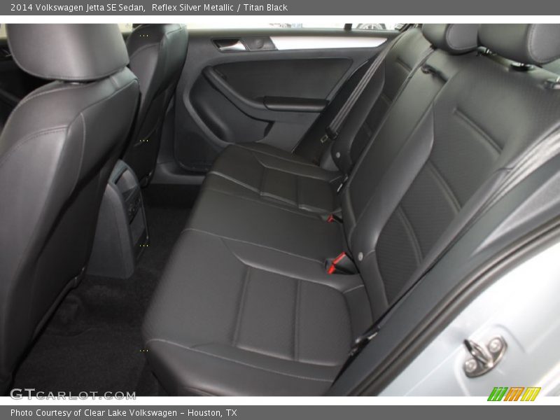 Reflex Silver Metallic / Titan Black 2014 Volkswagen Jetta SE Sedan