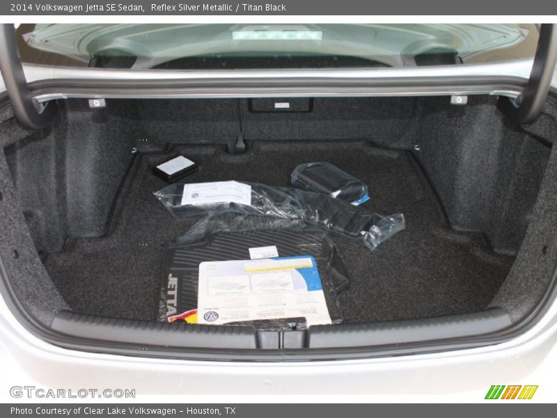 Reflex Silver Metallic / Titan Black 2014 Volkswagen Jetta SE Sedan
