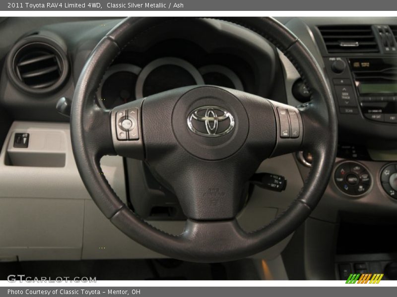 Classic Silver Metallic / Ash 2011 Toyota RAV4 Limited 4WD