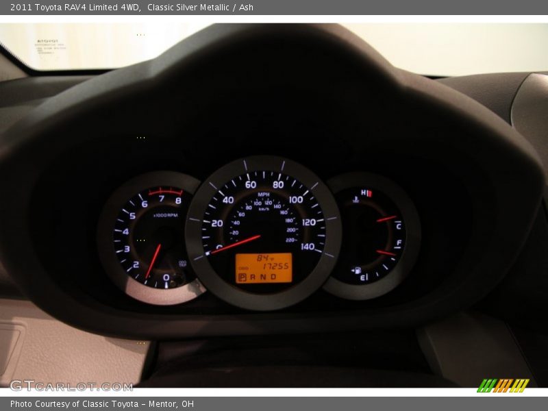 Classic Silver Metallic / Ash 2011 Toyota RAV4 Limited 4WD