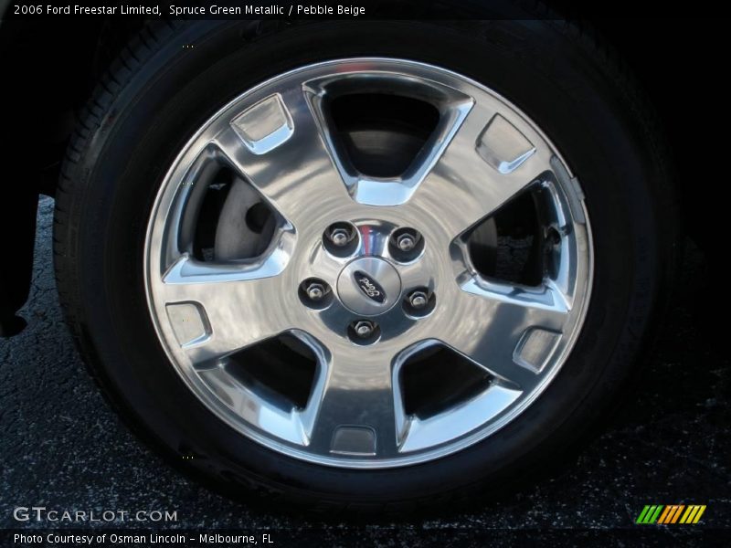 Spruce Green Metallic / Pebble Beige 2006 Ford Freestar Limited