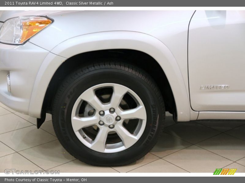 Classic Silver Metallic / Ash 2011 Toyota RAV4 Limited 4WD