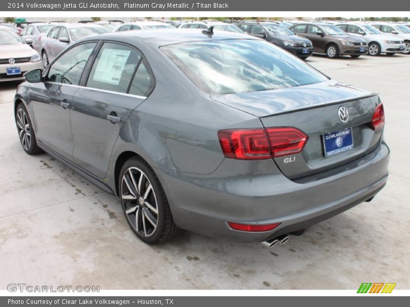 Platinum Gray Metallic / Titan Black 2014 Volkswagen Jetta GLI Autobahn