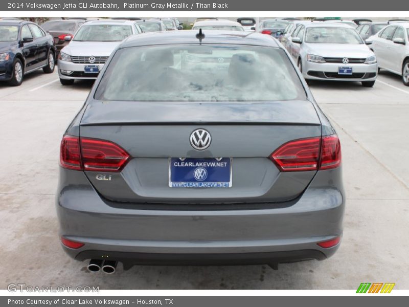 Platinum Gray Metallic / Titan Black 2014 Volkswagen Jetta GLI Autobahn