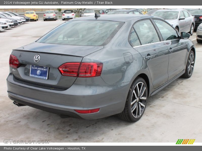 Platinum Gray Metallic / Titan Black 2014 Volkswagen Jetta GLI Autobahn
