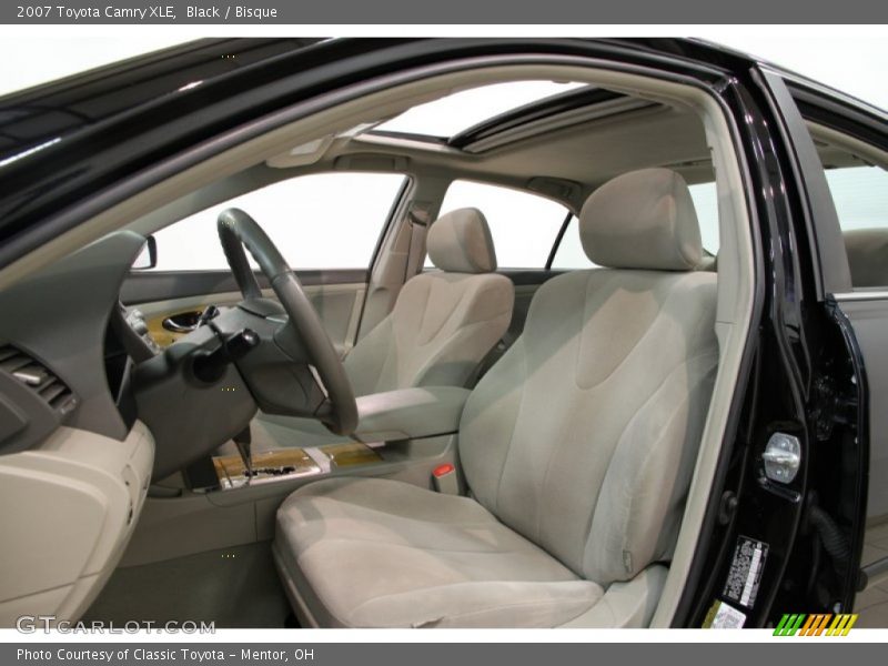 Black / Bisque 2007 Toyota Camry XLE
