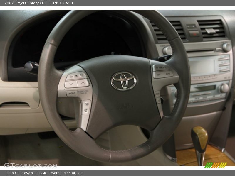 Black / Bisque 2007 Toyota Camry XLE