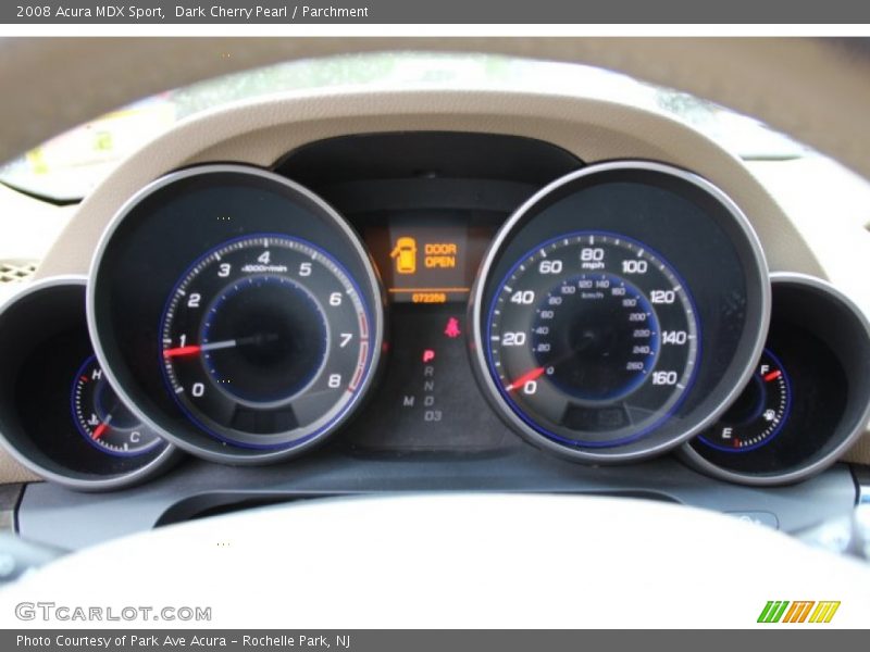  2008 MDX Sport Sport Gauges