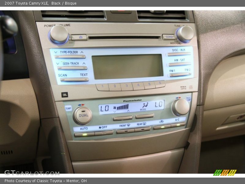 Black / Bisque 2007 Toyota Camry XLE